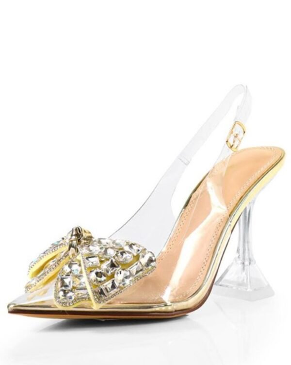 Screenshot Diamond Bow Pointed Heels