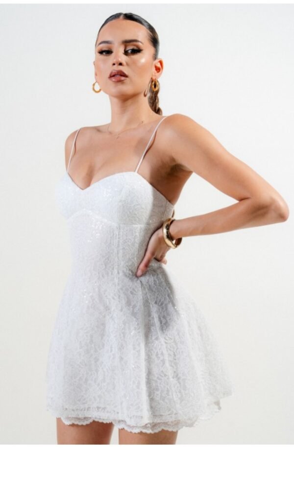 Screenshot_20250822_184252_Chrome Sequin Lace Trim Flare Mini Dress