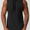 Men's Hooded Casual Fitness Sleeveless Sweatshirt