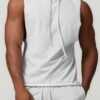 Men's Hooded Casual Fitness Sleeveless Sweatshirt