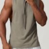 Men's Hooded Casual Fitness Sleeveless Sweatshirt