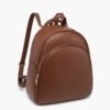 Simone Round Backpack W/ Front Pocket