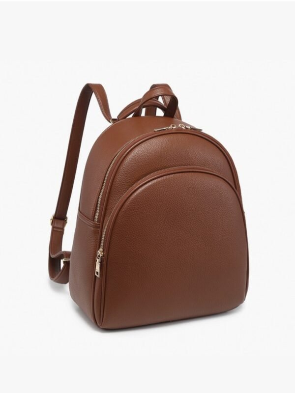 Simone Round Backpack W/ Front Pocket