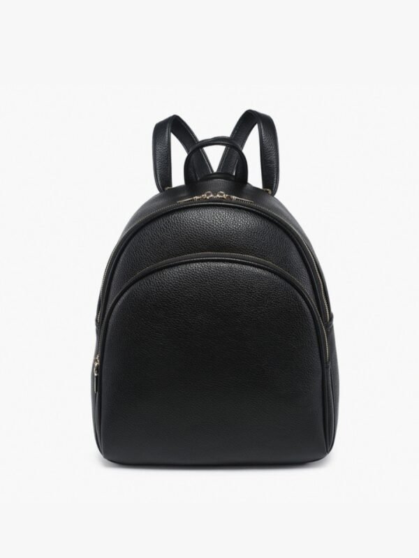Simone Round Backpack W/ Front Pocket