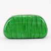 Acrylic Marble Metal Handle Clutch