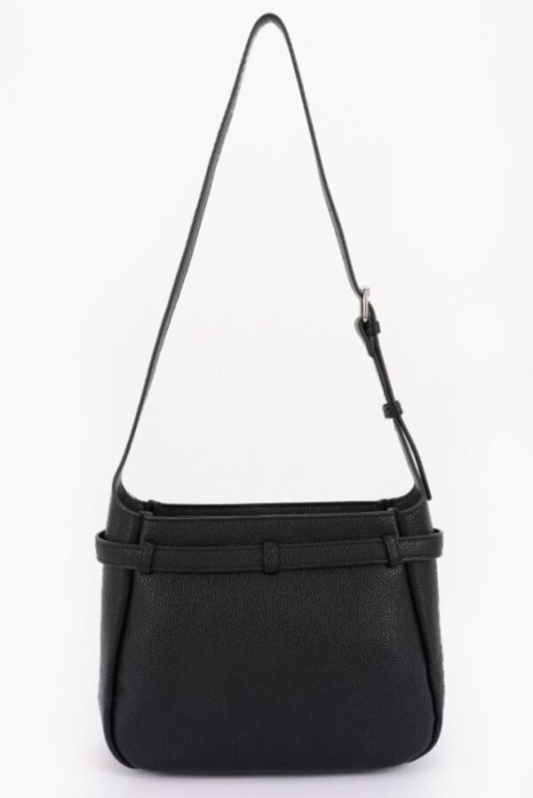 Faux Leather Shoulder Bag
