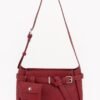 Faux Leather Shoulder Bag