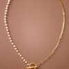 18K Gold Non-Tarnish Stainless Steel Necklace