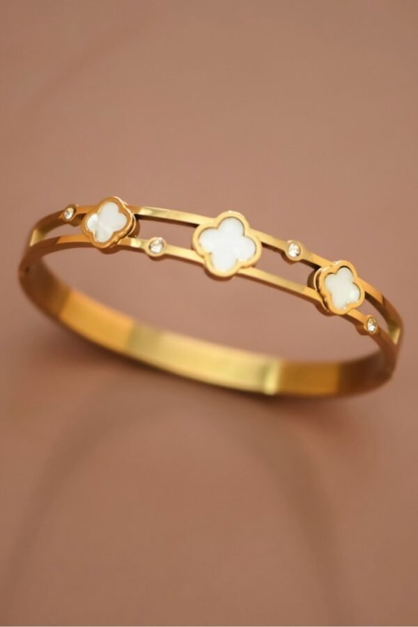 18K Waterproof Non-Tarnish Stainless Steel Bangle