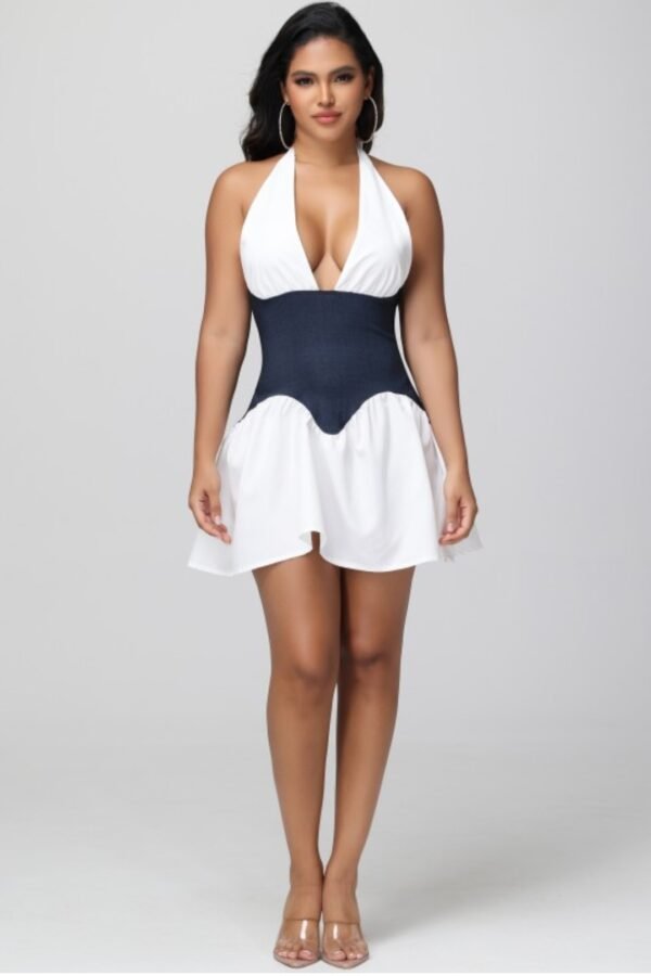 Screenshot_20250828_184505_Chrome Halter Top Short Mini Dress