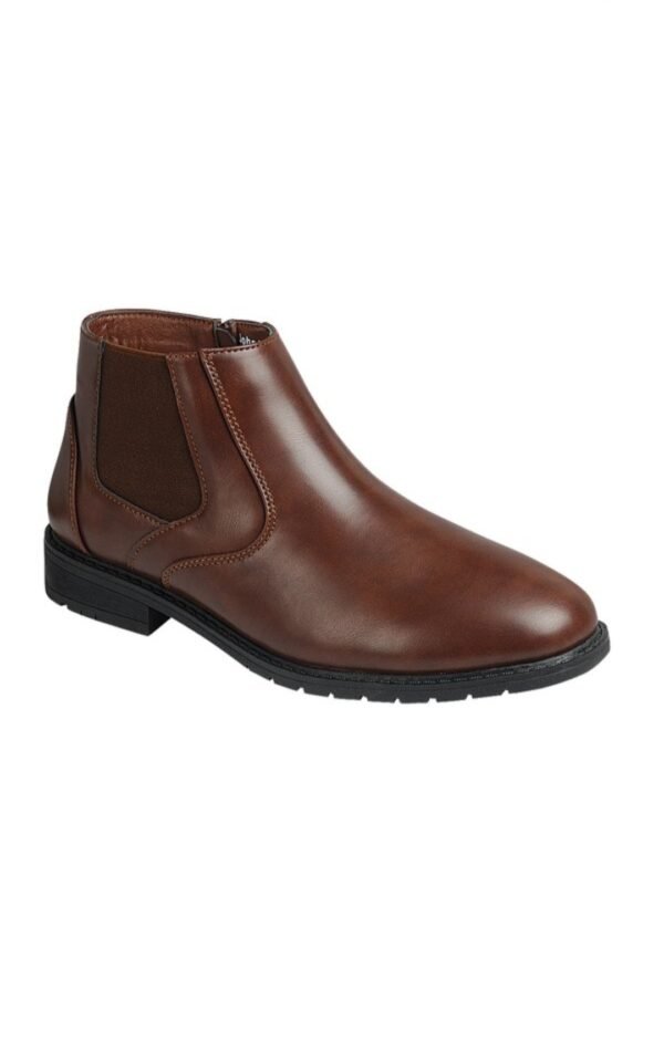 Forever Men's Elastic Shaft Ankle Booties