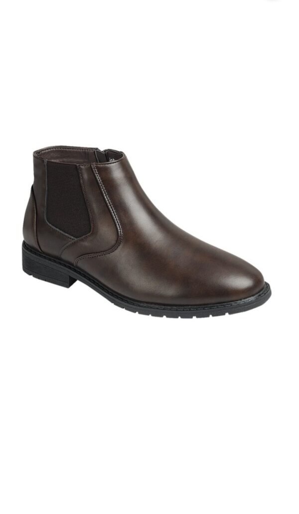 Forever Men's Elastic Shaft Ankle Booties