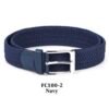 Braided Canvas Woven Elastic Stretch Belt