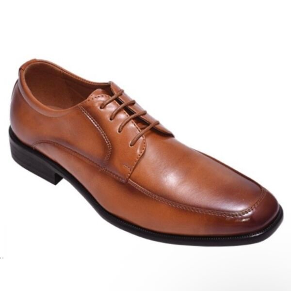 Men's Leather Square Toe Derby Shoes