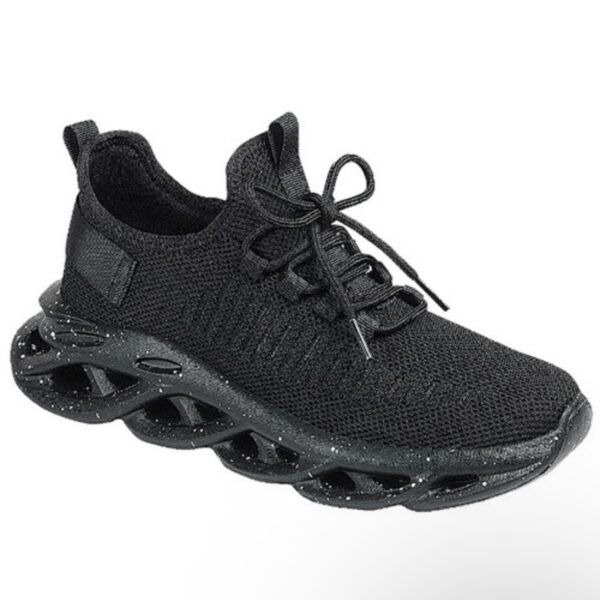 Knit Lace Up Men Running Sneaker