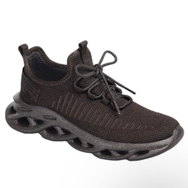 Knit Lace Up Men Running Sneaker