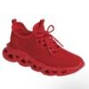 Knit Lace Up Men Running Sneaker