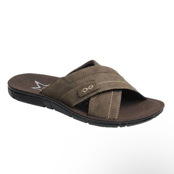 Criss Cross Bands Men Flat Sandal