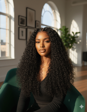 Authentic Raw Burmese Curly Crafted With 100% Human Hair