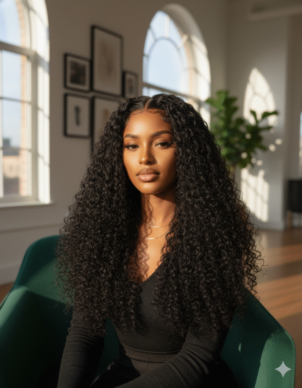 Authentic Raw Burmese Curly Crafted With 100% Human Hair