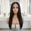 Raw Straight Wig Crafted With 100% human Hair
