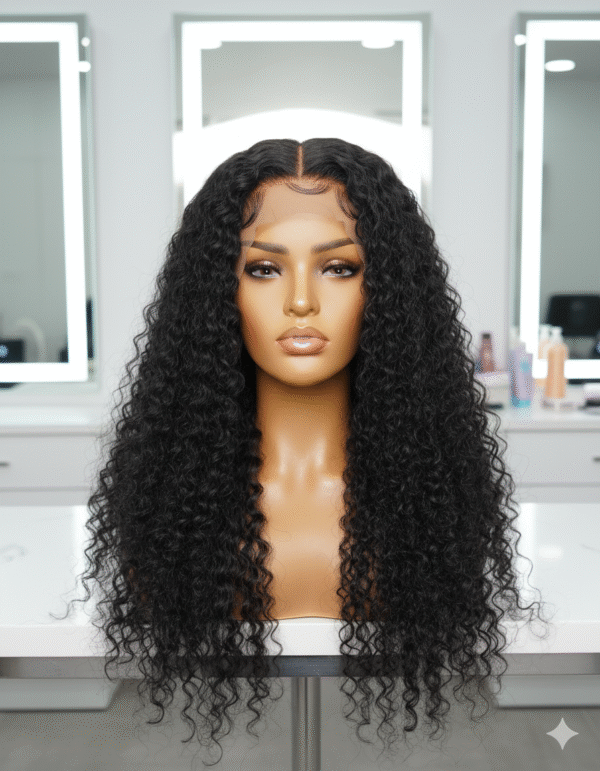 Raw Laotian Curly Wig Crafted With 100% Human Hair