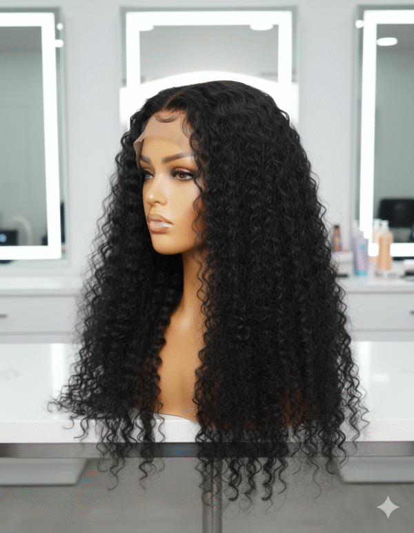 Raw Laotian Curly Wig Crafted With 100% Human Hair