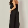 Venezia Pleated Strapless Jumsuit