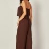 Venezia Pleated Strapless Jumsuit
