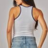 Seamless Contrast Binding Tank Top