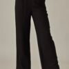Linen High-Waisted Wide-leg Pants