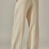 Linen High-Waisted Wide-leg Pants