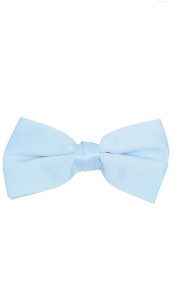 Poly Satin Clip On Bow Ties