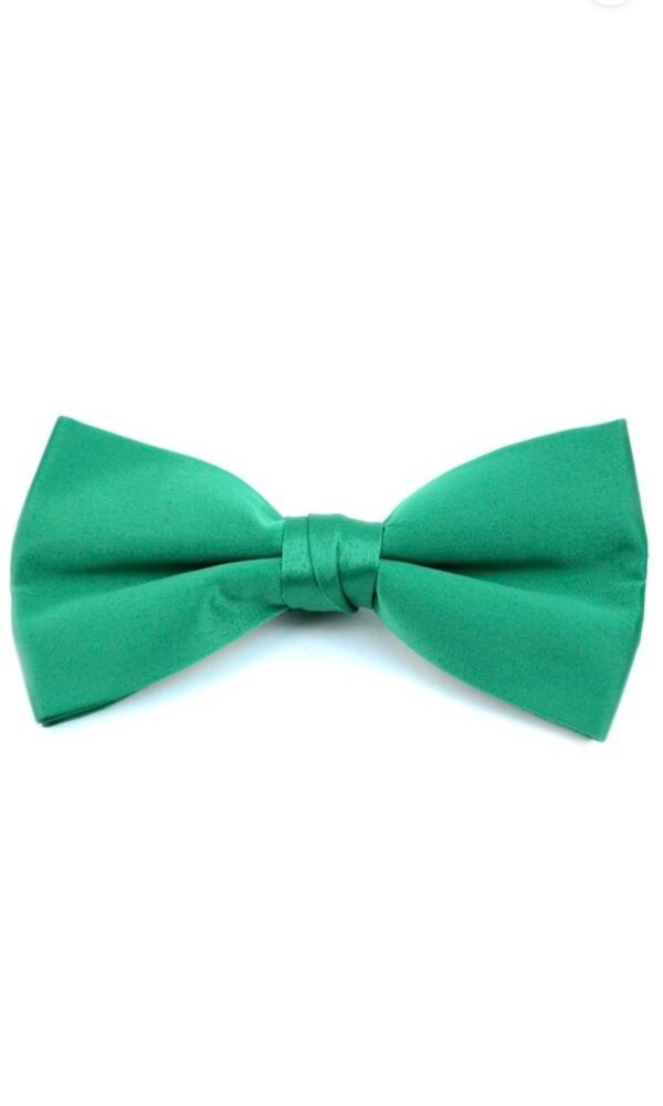 Poly Satin Clip On Bow Ties
