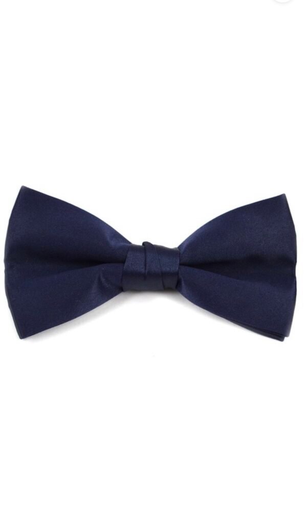 Poly Satin Clip On Bow Ties