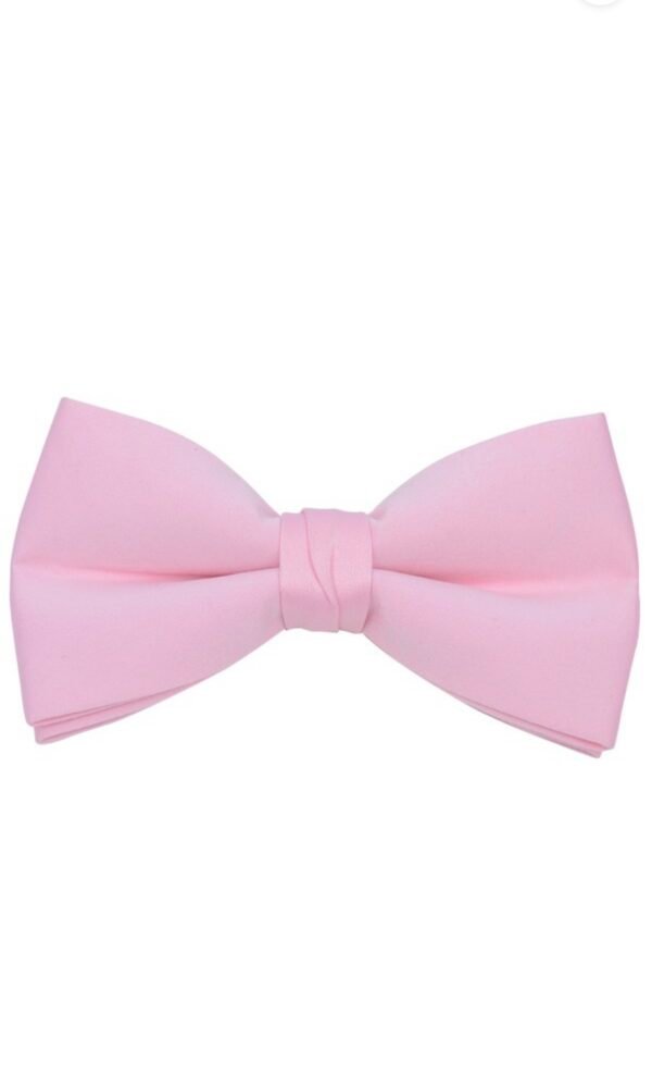 Poly Satin Clip On Bow Ties