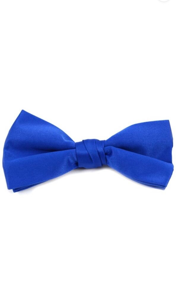 Poly Satin Clip On Bow Ties
