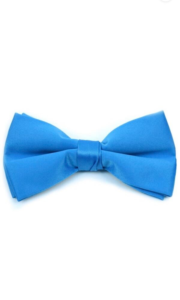 Poly Satin Clip On Bow Ties