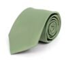 Poly Solid Satin Tie