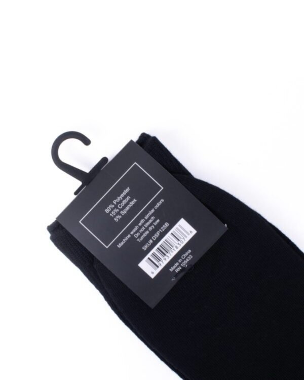 Solid Color Poly Socks 12 Pairs