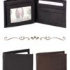 Men Leather Bi-fold Wallet