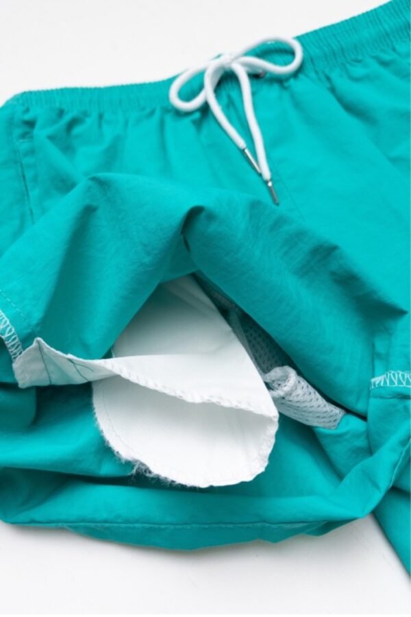 Men's Athletic Side Stripes Swim Trunks