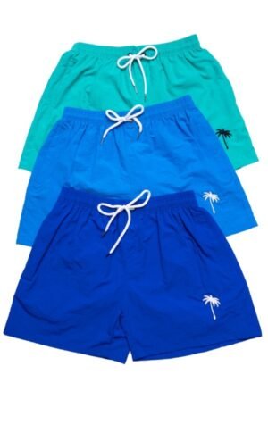 Men's Athletic Side Stripes Swim Trunks