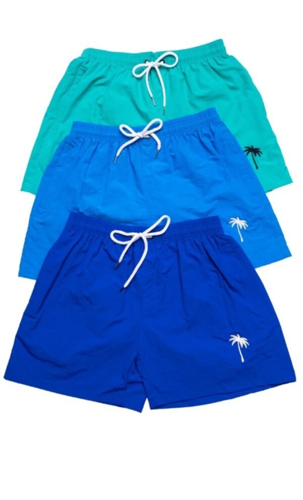 Men's Athletic Side Stripes Swim Trunks