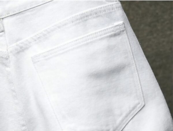 Men's Ripped Denim Shorts