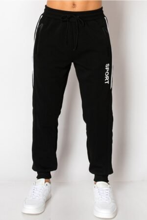 Men's Fleeced Side Panel Pants