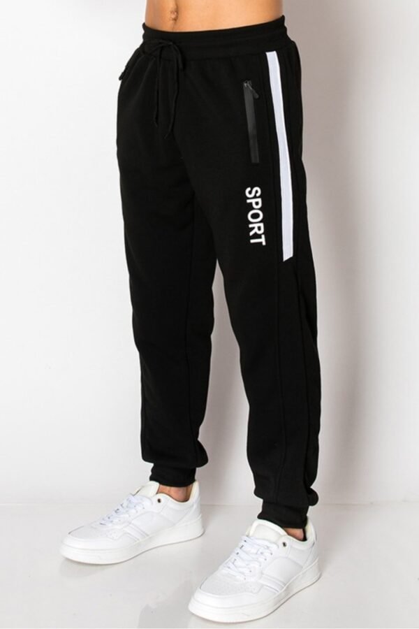 Men's Fleeced Side Panel Pants