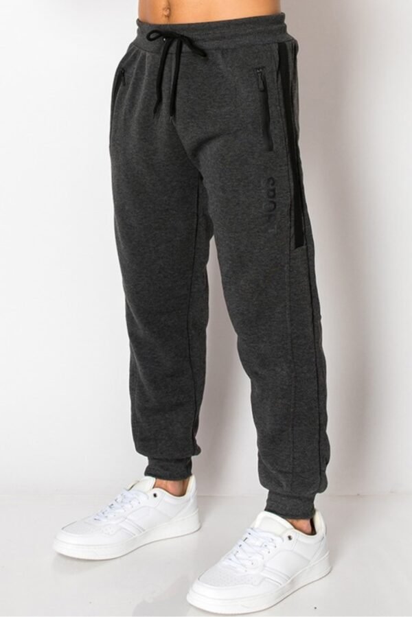 Men's Fleeced Side Panel Pants