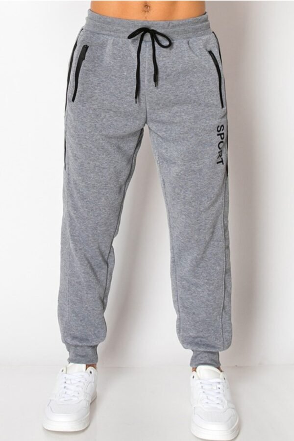 Men's Fleeced Side Panel Pants