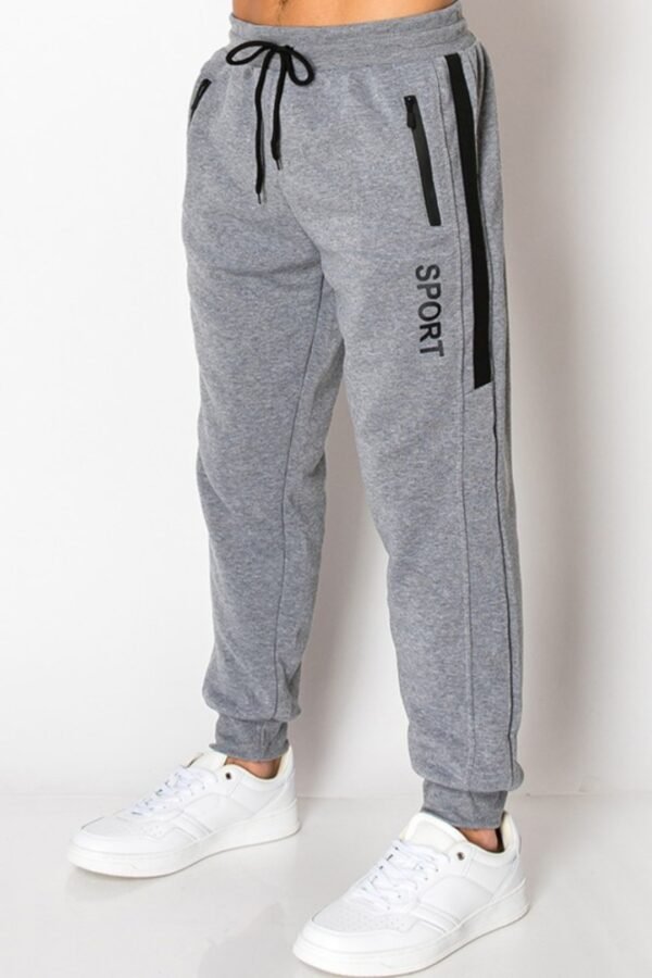 Men's Fleeced Side Panel Pants